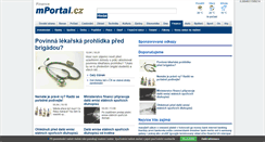 Desktop Screenshot of finance.mportal.cz