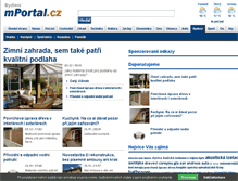 Tablet Screenshot of bydleni.mportal.cz